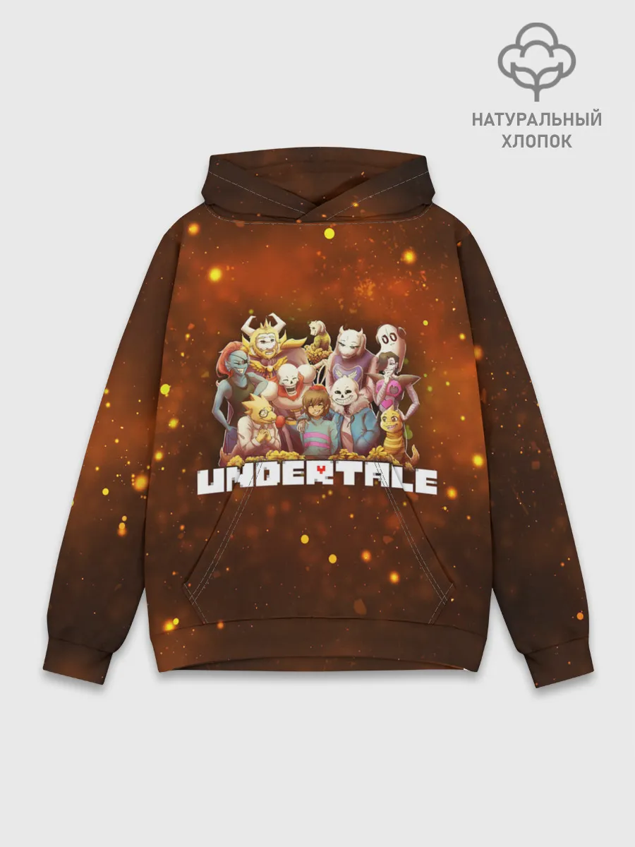 Худи мужской база хлопок / UNDERTALE
