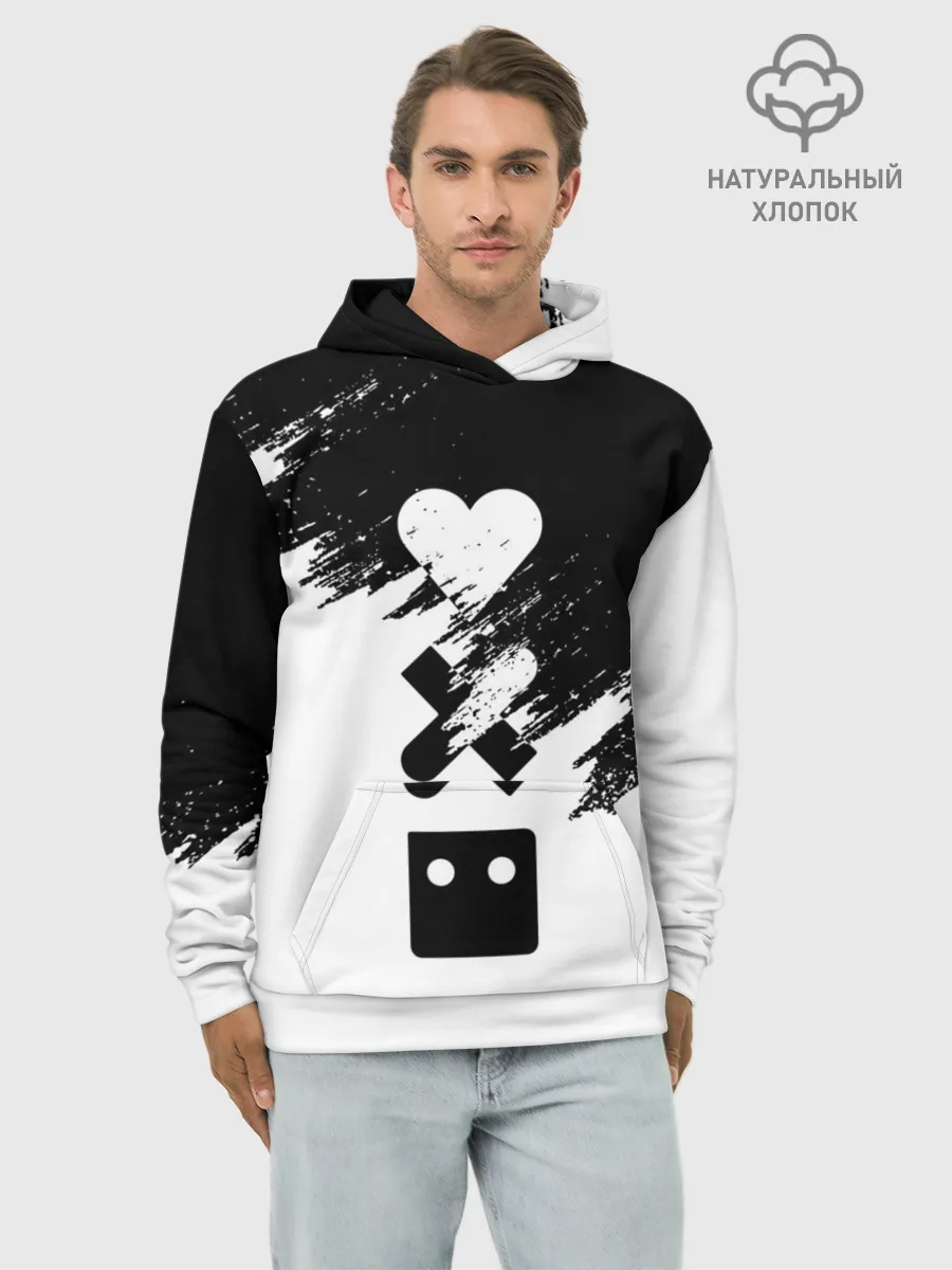 Худи мужской база хлопок / LOVE DEATH ROBOTS | LDR