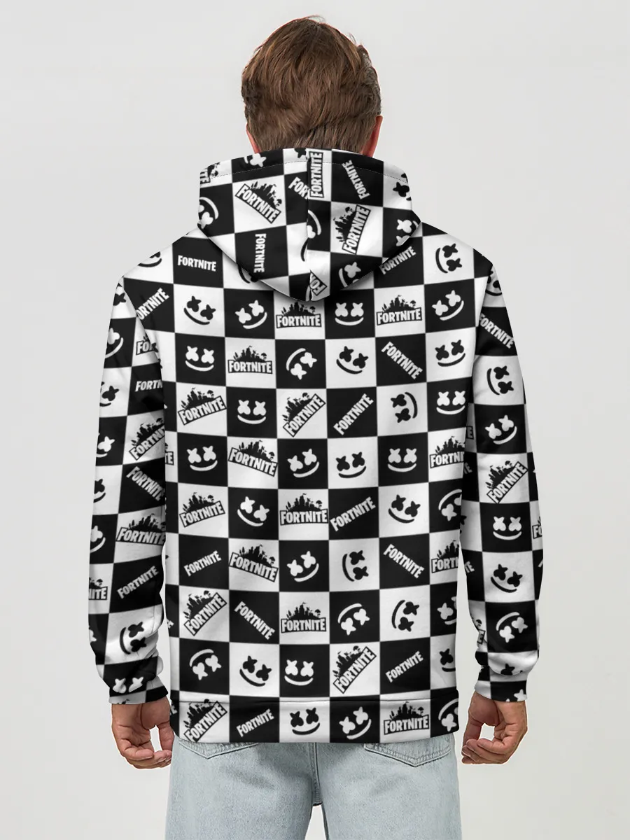 Худи мужской база хлопок / Fortnite&Marshmello