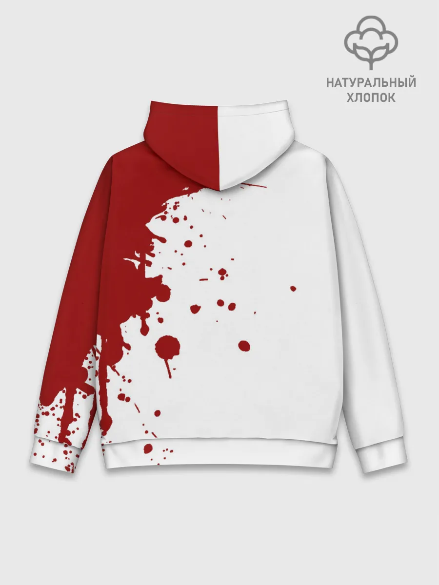 Худи мужской база хлопок / AC/DC Back in Black