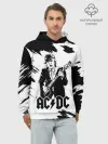 Худи мужской база хлопок / AC/DC