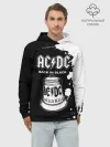 Худи мужской база хлопок / AC/DC Back in Black