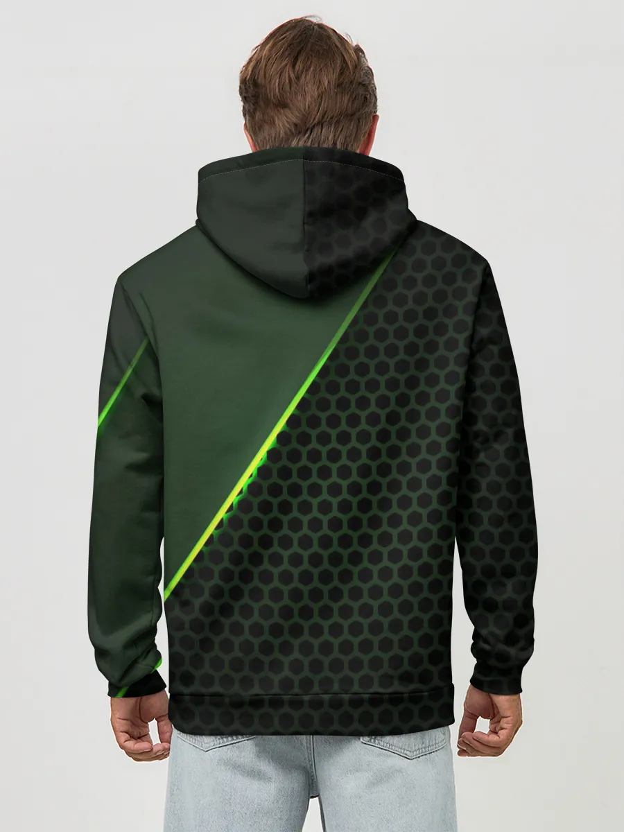 Худи мужской база хлопок / Land Rover | Ленд Ровер