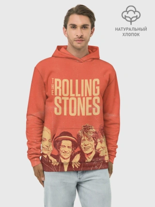 Худи мужской база хлопок / The Rolling Stones