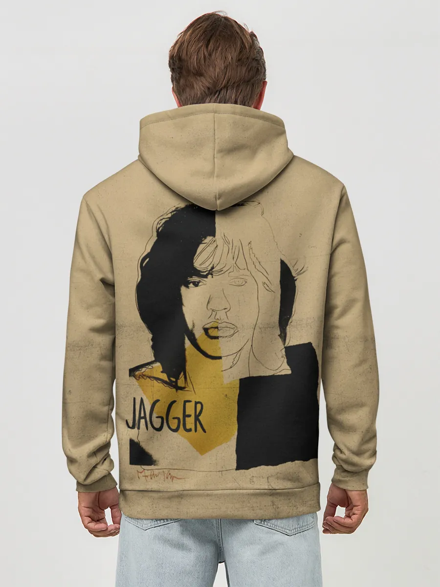 Худи мужской база хлопок / MICK JAGGER