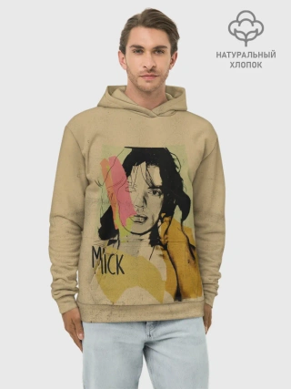 Худи мужской база хлопок / MICK JAGGER