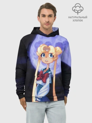 Худи мужской база хлопок / СЕЙЛОР МУН