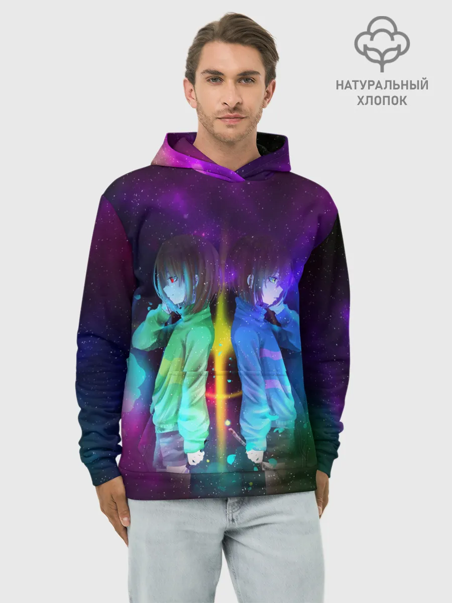 Худи мужской база хлопок / UNDERTALE