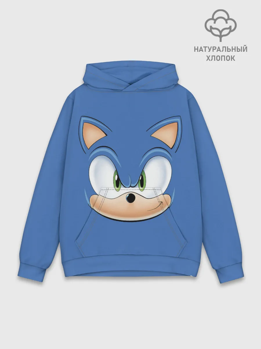 Худи мужской база хлопок / SONIC.