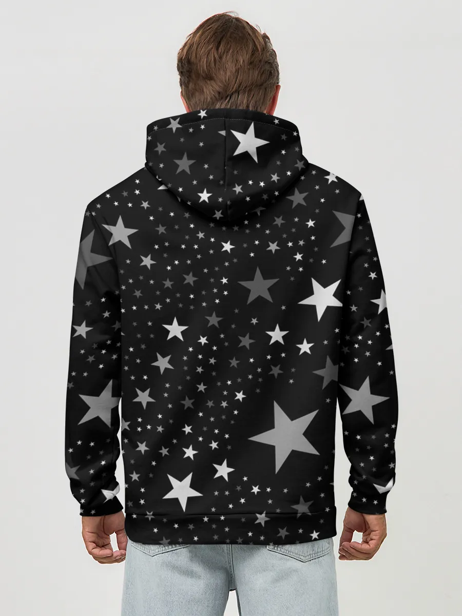 Худи мужской база хлопок / rolling stones star