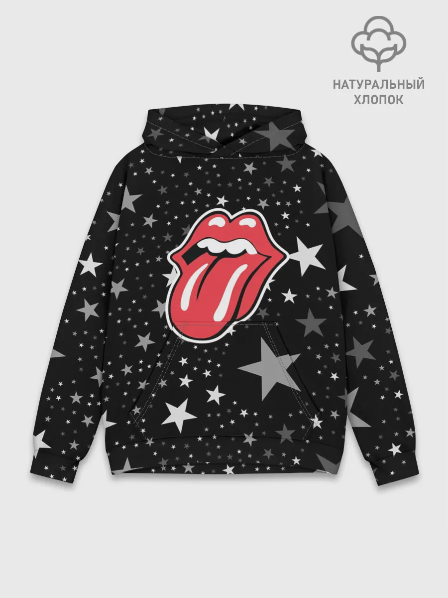 Худи мужской база хлопок / rolling stones star