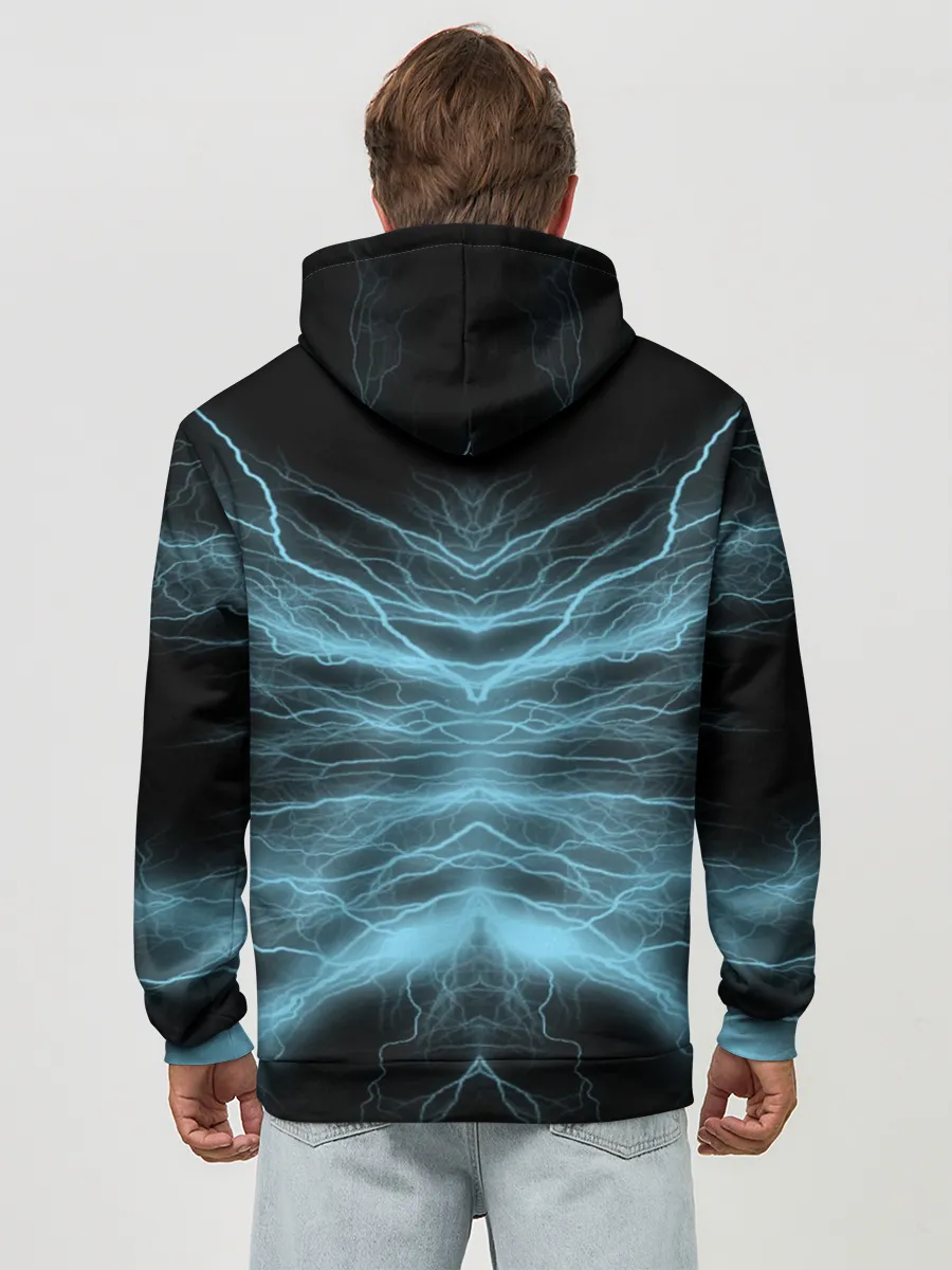 Худи мужской база хлопок / PikaPika