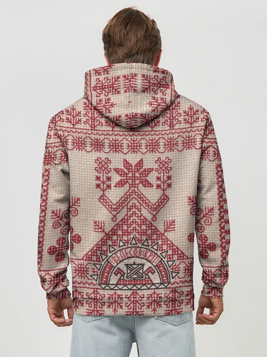 Худи мужской база хлопок / Макошь Богиня Судьбы