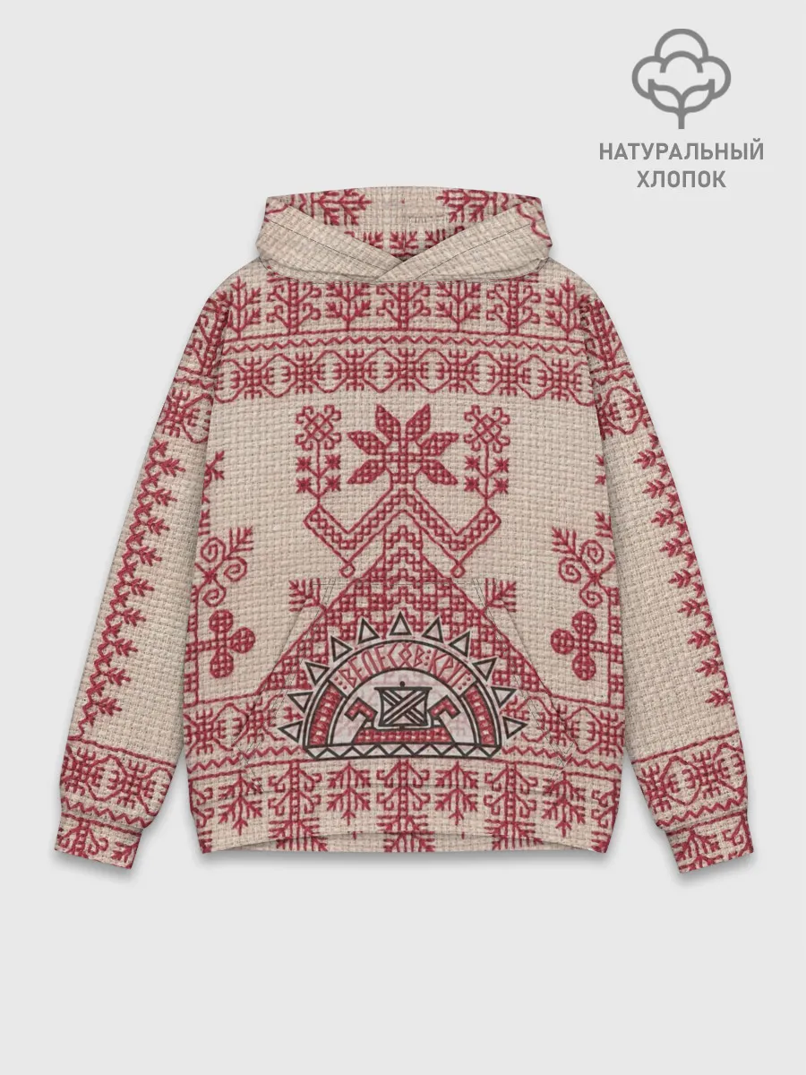 Худи мужской база хлопок / Макошь Богиня Судьбы