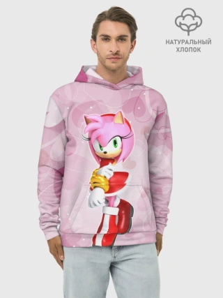 Худи мужской база хлопок / Amy - Эми