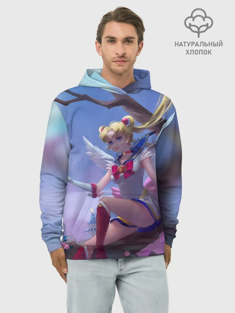 Худи мужской база хлопок / СЕЙЛОР МУН