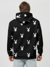 Худи мужской база хлопок / ПЛЕЙБОЙ ПАТТЕРН | PLAYBOY PATTERN