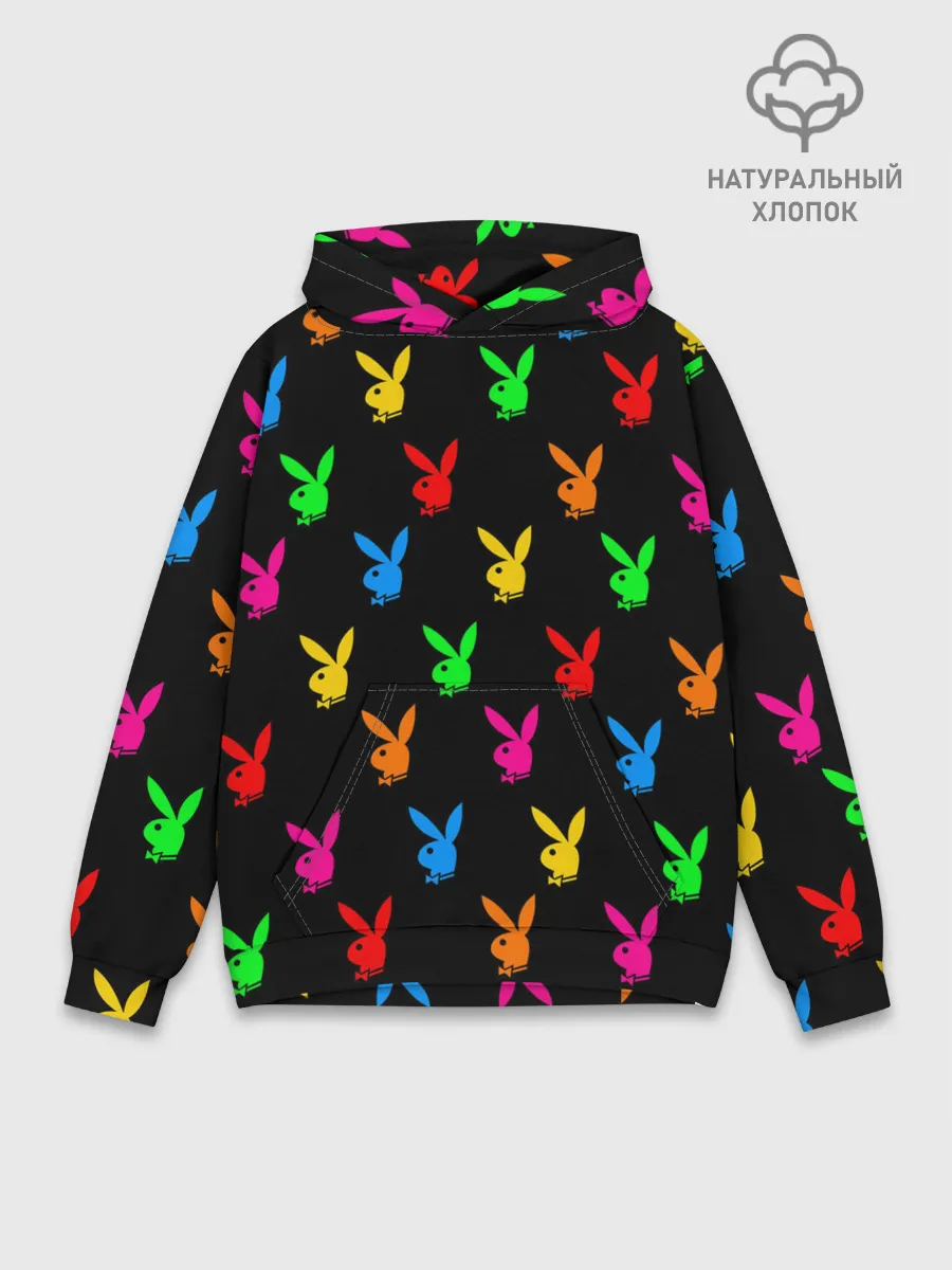 Худи мужской база хлопок / PLAYBOY | ПЛЕЙБОЙ