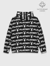 Худи мужской база хлопок / PLAYBOY PATTERN | ПЛЕЙБОЙ ПАТТЕРН