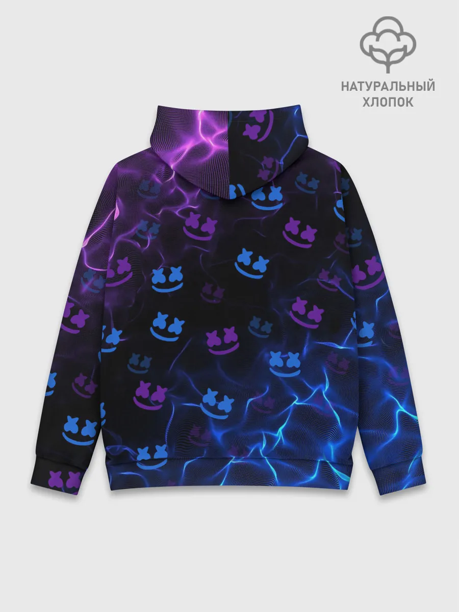 Худи мужской база хлопок / Marshmello