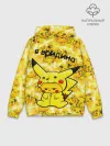 Худи мужской база хлопок / PIKACHU