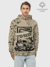 Худи мужской база хлопок / OffRoad Team | Внедорожник