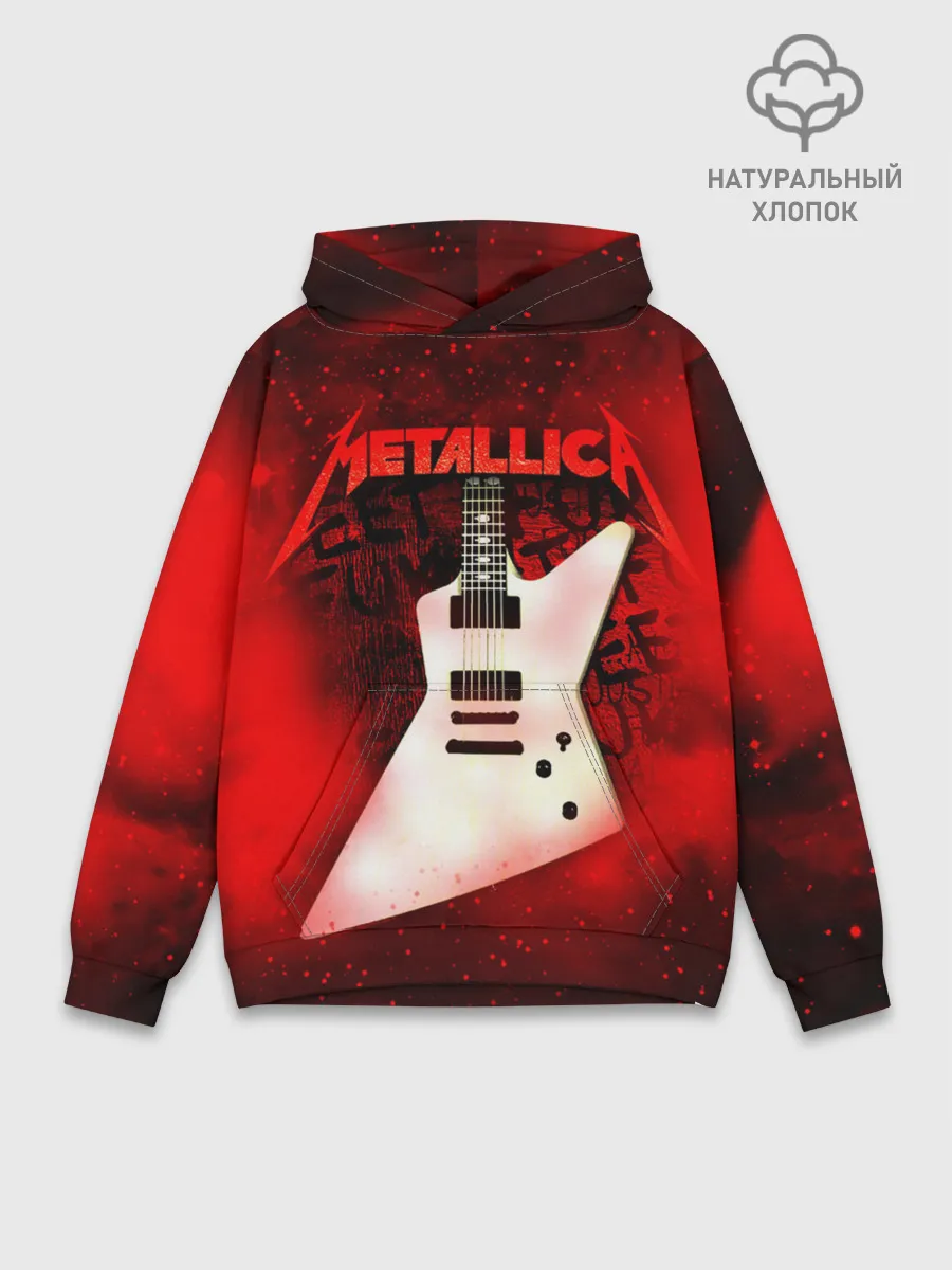 Худи мужской база хлопок / Metallica