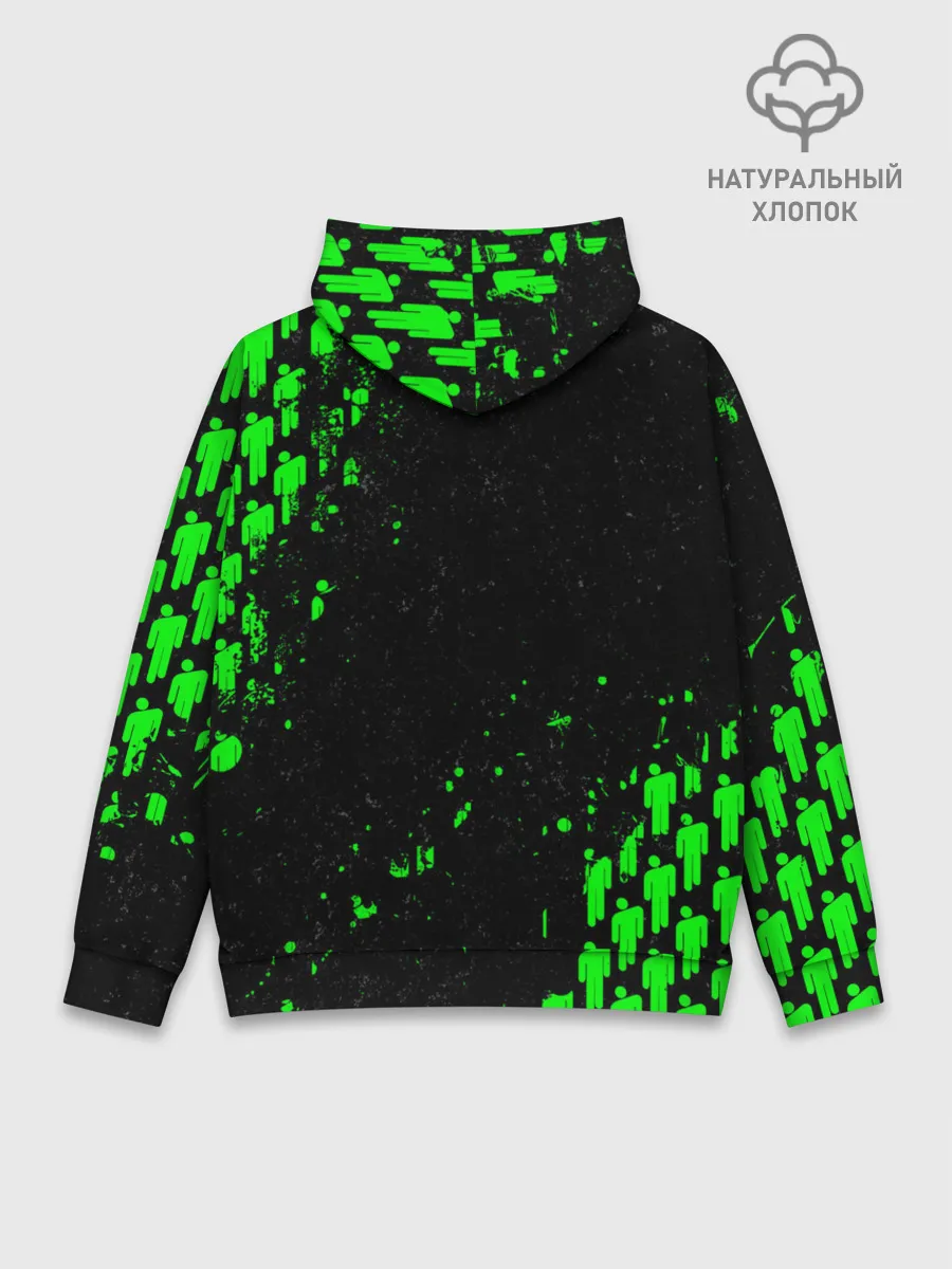 Худи мужской база хлопок / Billie Eilish