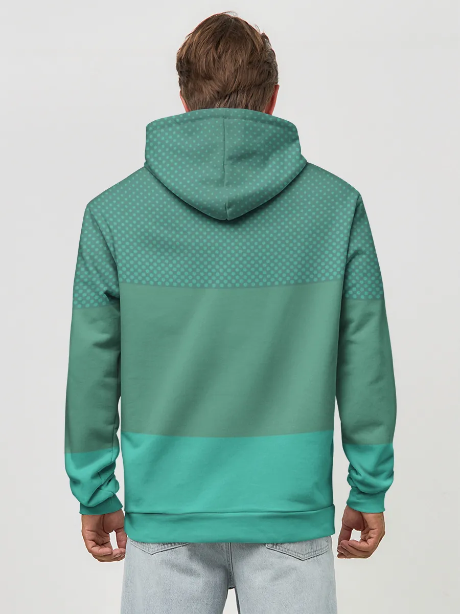 Худи мужской база хлопок / Финн и Джейк