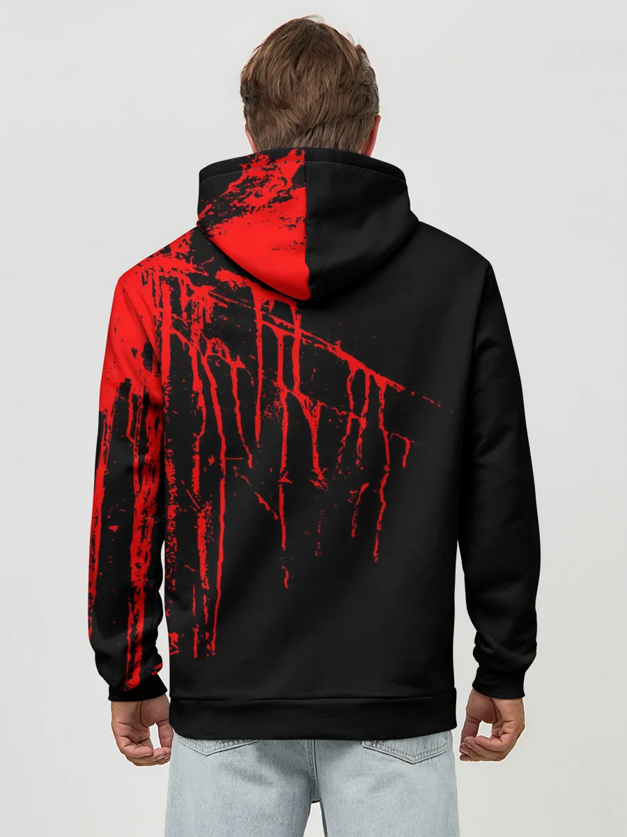 Худи мужской база хлопок / Sabaton