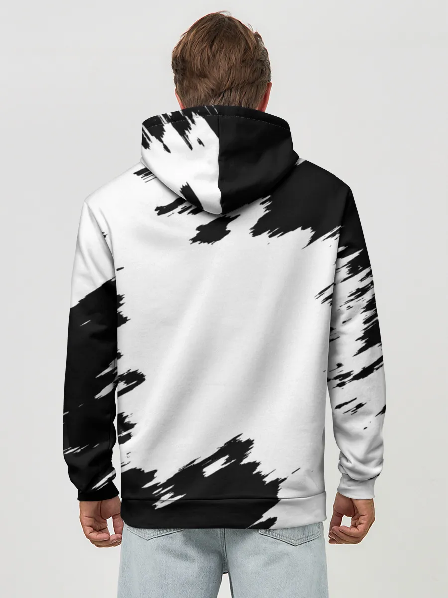 Худи мужской база хлопок / Sabaton