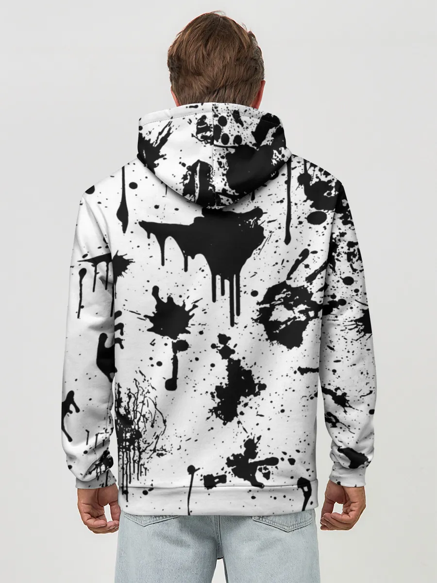 Худи мужской база хлопок / Sabaton