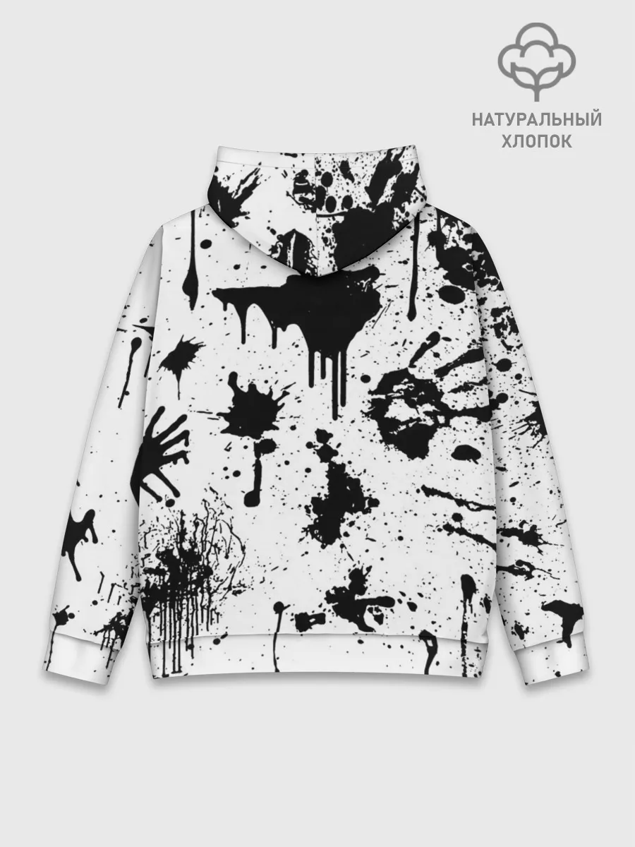 Худи мужской база хлопок / Sabaton