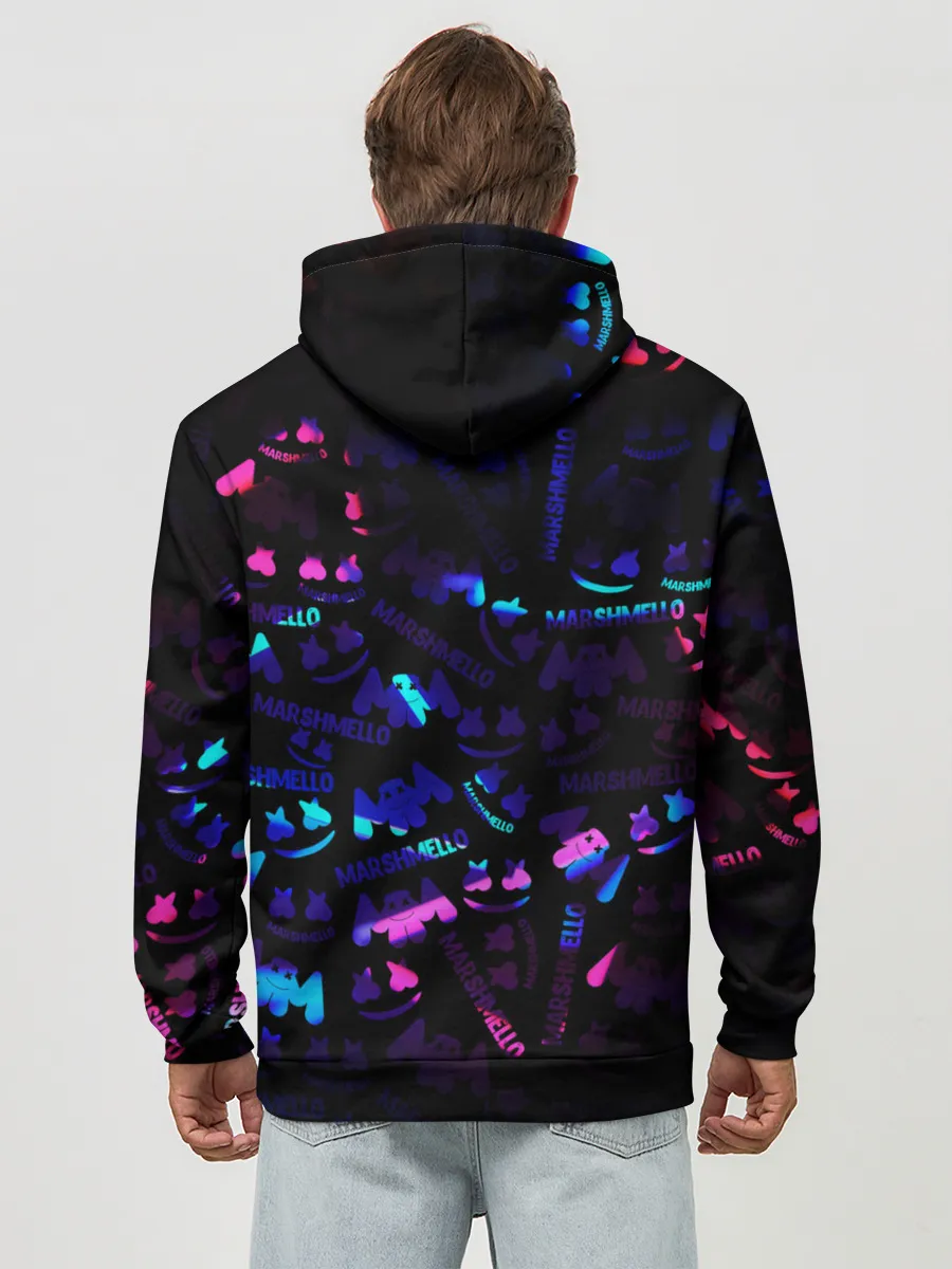 Худи мужской база хлопок / MARSMELLO NEON