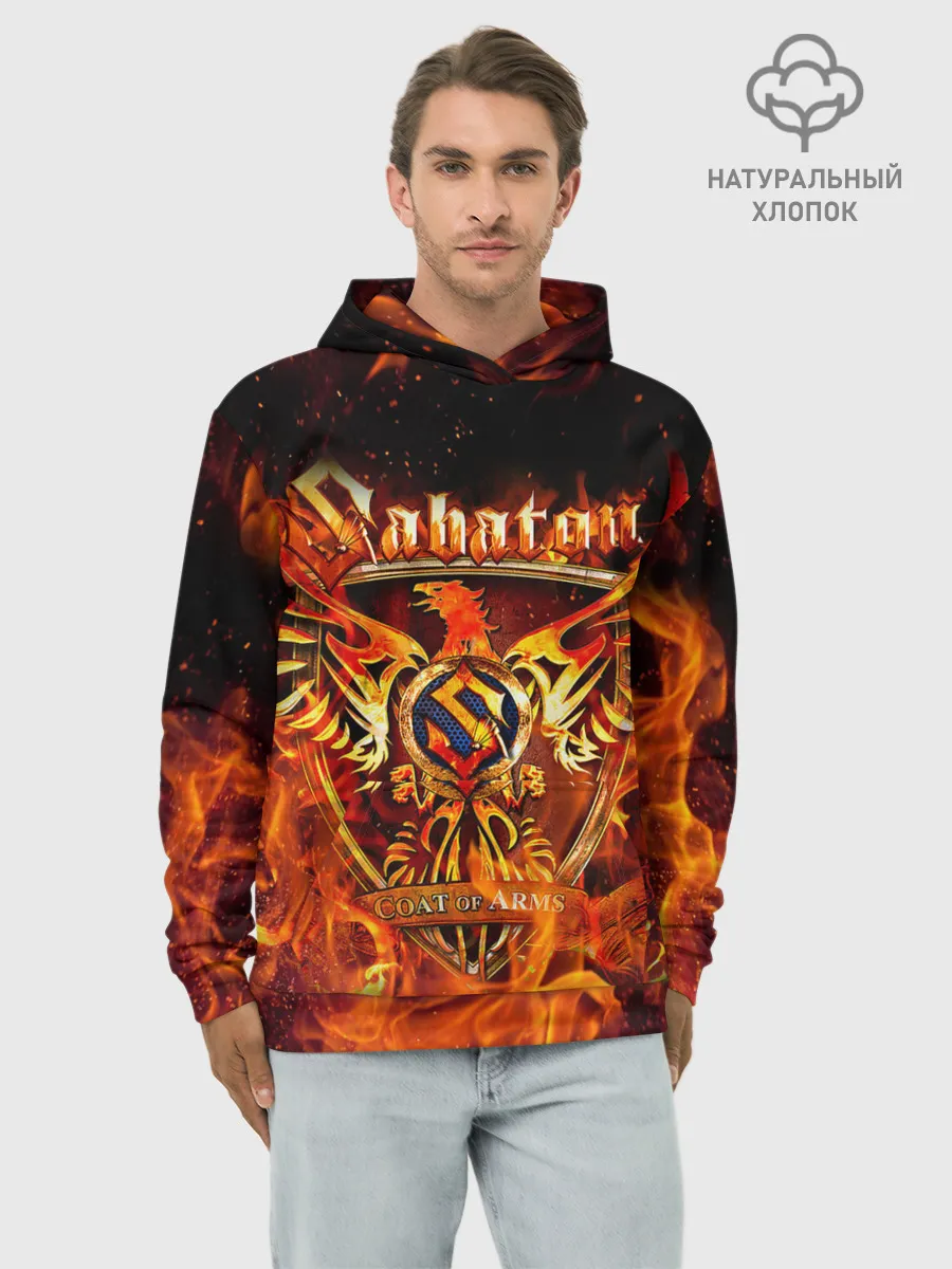 Худи мужской база хлопок / SABATON / САБАТОН