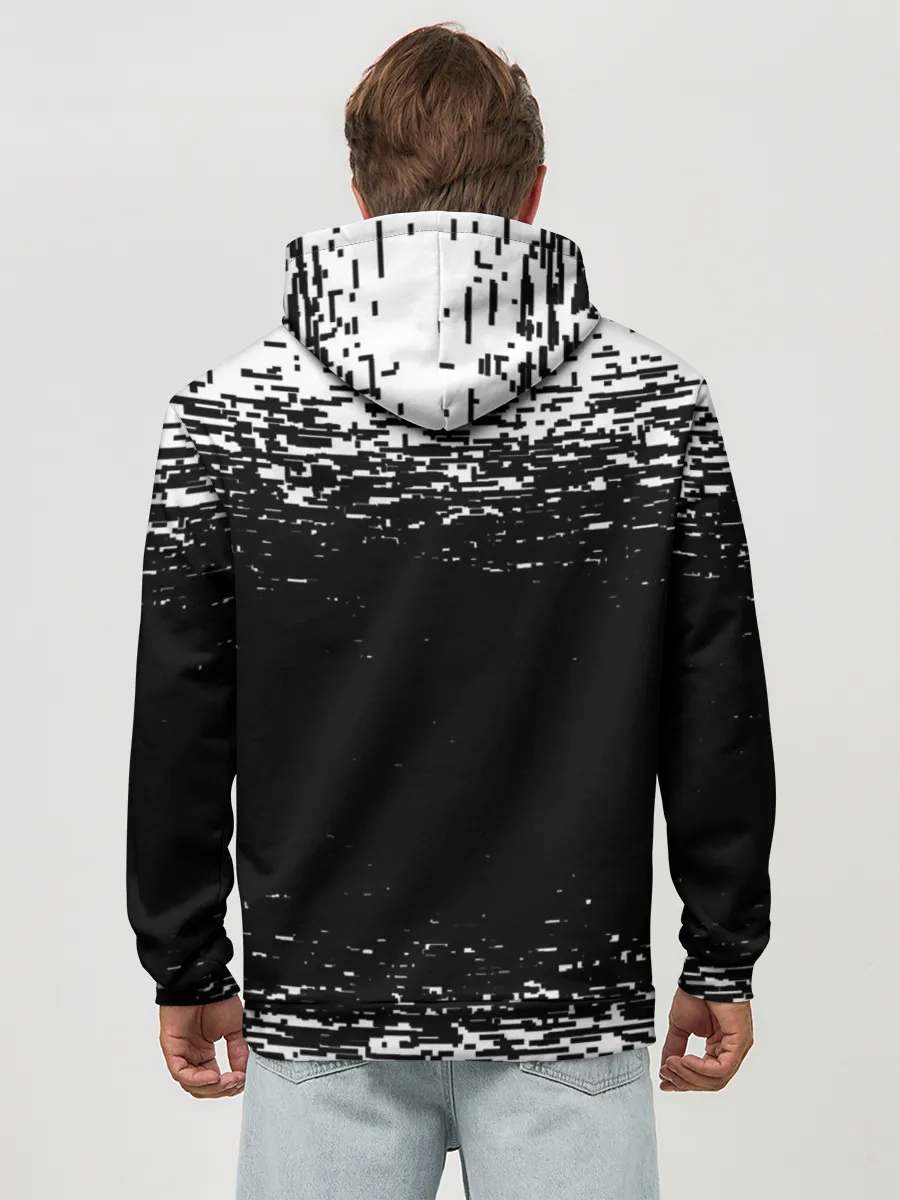 Худи мужской база хлопок / ДДТ ЛОГО | DDT LOGO