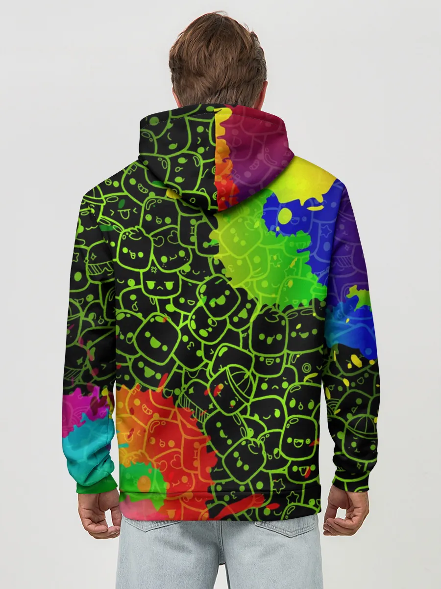 Худи мужской база хлопок / Marshmello