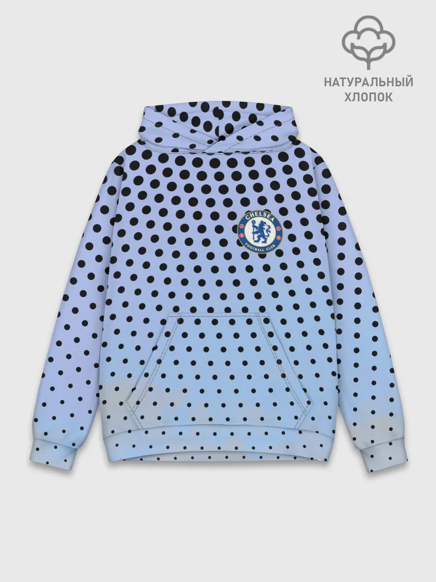 Худи мужской база хлопок / Челси