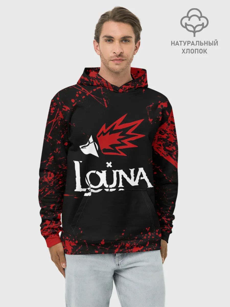 Худи мужской база хлопок / Louna