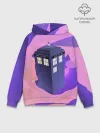 Худи мужской база хлопок / CRAZY TARDIS