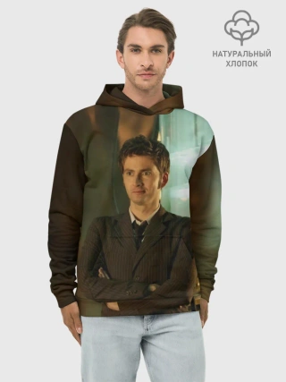 Худи мужской база хлопок / ЛЮБИМЫЙ ДОКТОР