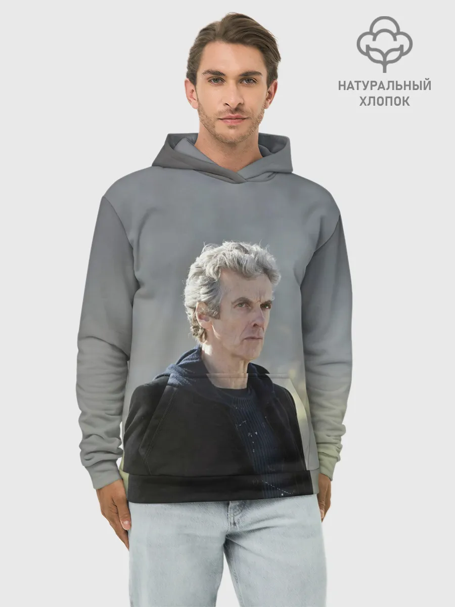 Худи мужской база хлопок / ДОКТОР КТО