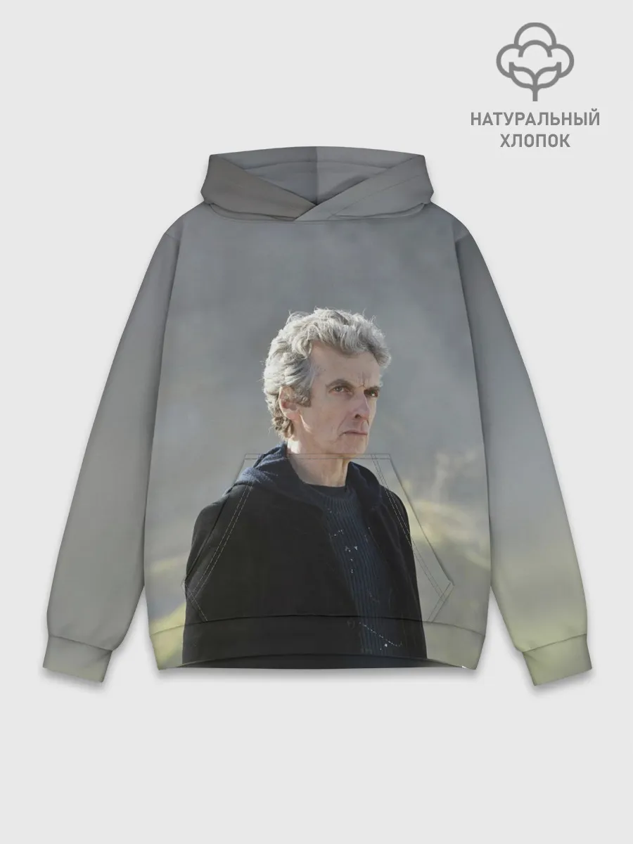 Худи мужской база хлопок / ДОКТОР КТО