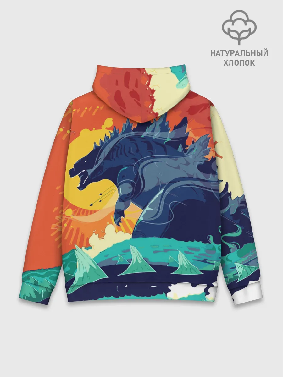 Худи мужской база хлопок / Eminem и Juice WRLD