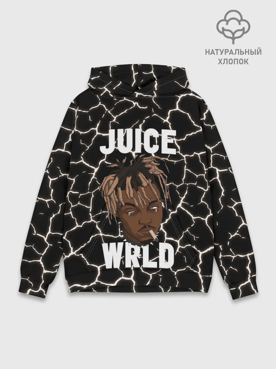 Худи мужской база хлопок / Juice WRLD.