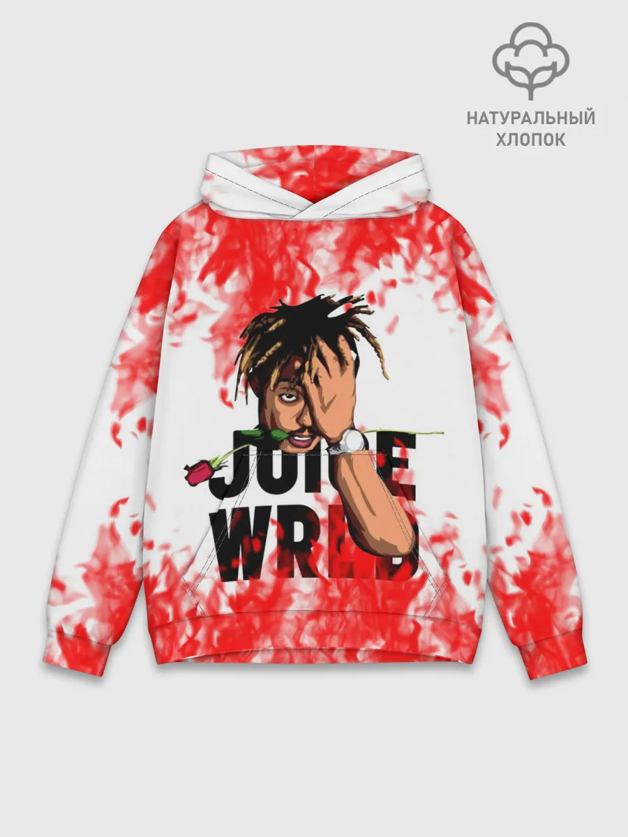 Худи мужской база хлопок / Juice WRLD.