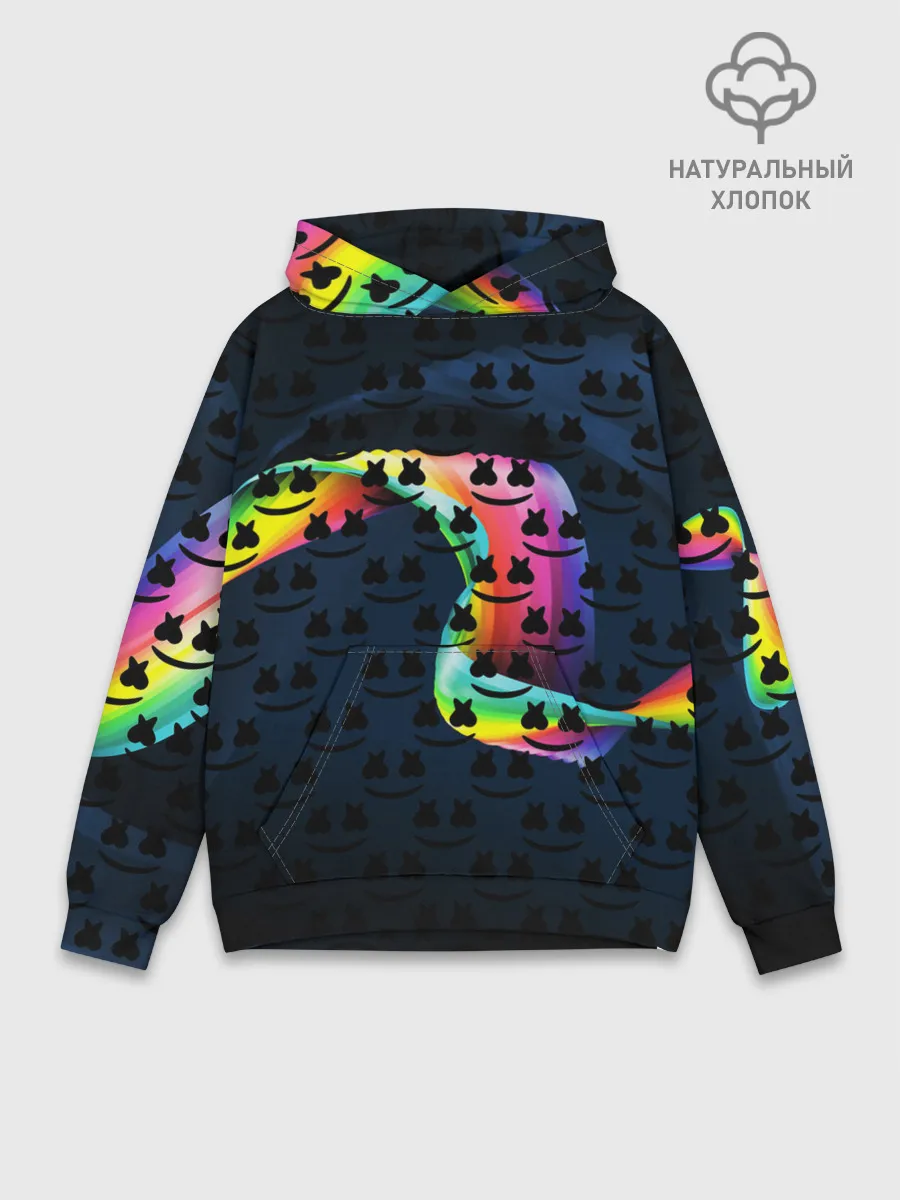 Худи мужской база хлопок / MARSMELLO