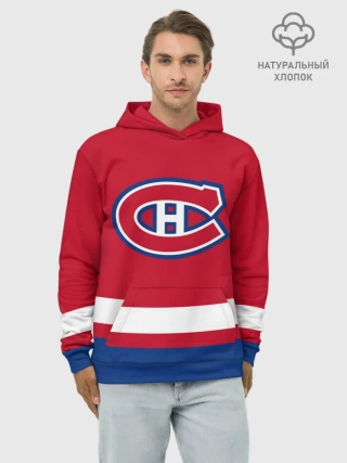 Худи мужской база хлопок / Монреаль Канадиенс