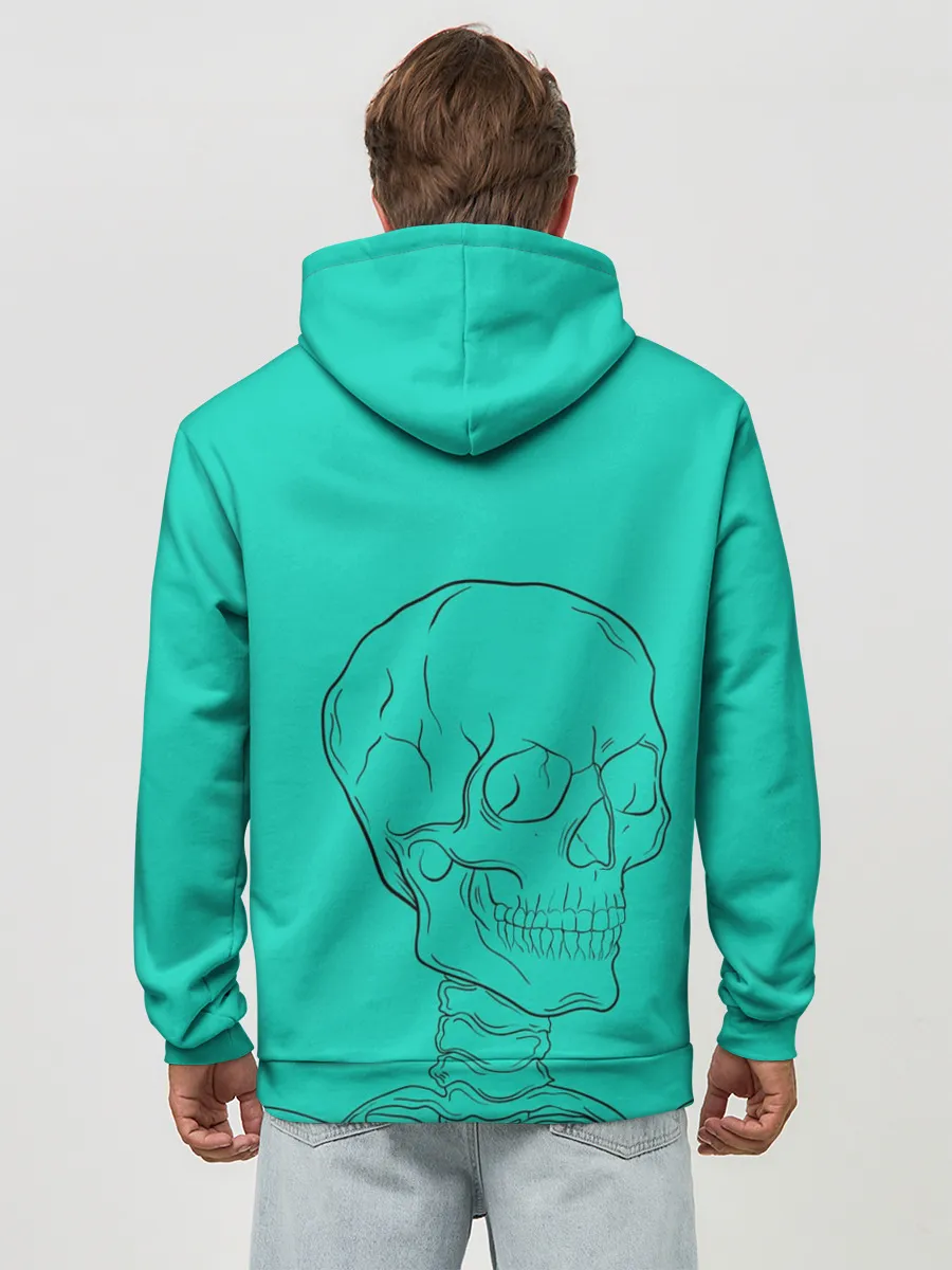 Худи мужской база хлопок / I think Im okay