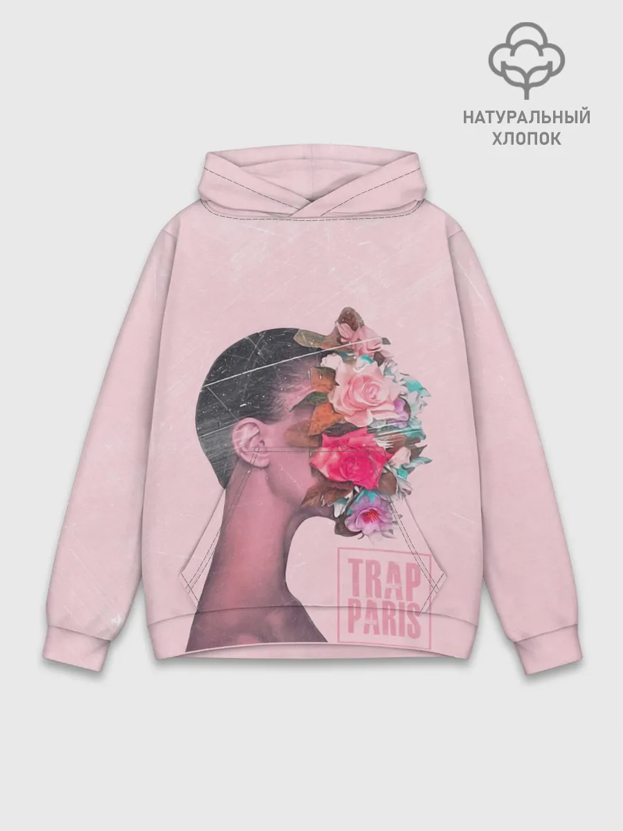 Худи мужской база хлопок / Trap Paris